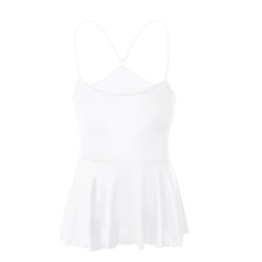 a flat lay of White Powerplay Sissy Chemise - pridevoyageshop.com - gay men's lingerie, bodywear, fetish wear
