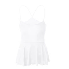 a flat lay of White Powerplay Sissy Chemise - pridevoyageshop.com - gay men's lingerie, bodywear, fetish wear
