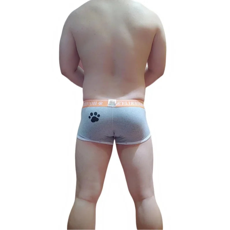 a gay bear in gray Bear Bulge Boxer Briefs - pridevoyageshop.com - gay men’s thongs, boxers, briefs and jockstraps