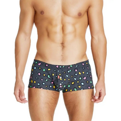 a hot man in black CockCandy Stripes Boxers - pridevoyageshop.com - gay men’s thongs, boxers, briefs and jockstraps