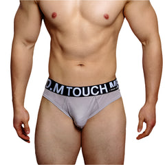 a hot man in gray Men’s D.M. Touch Me Mesh Jockstrap - pridevoyageshop.com - gay men’s thongs, boxers, briefs and jockstraps