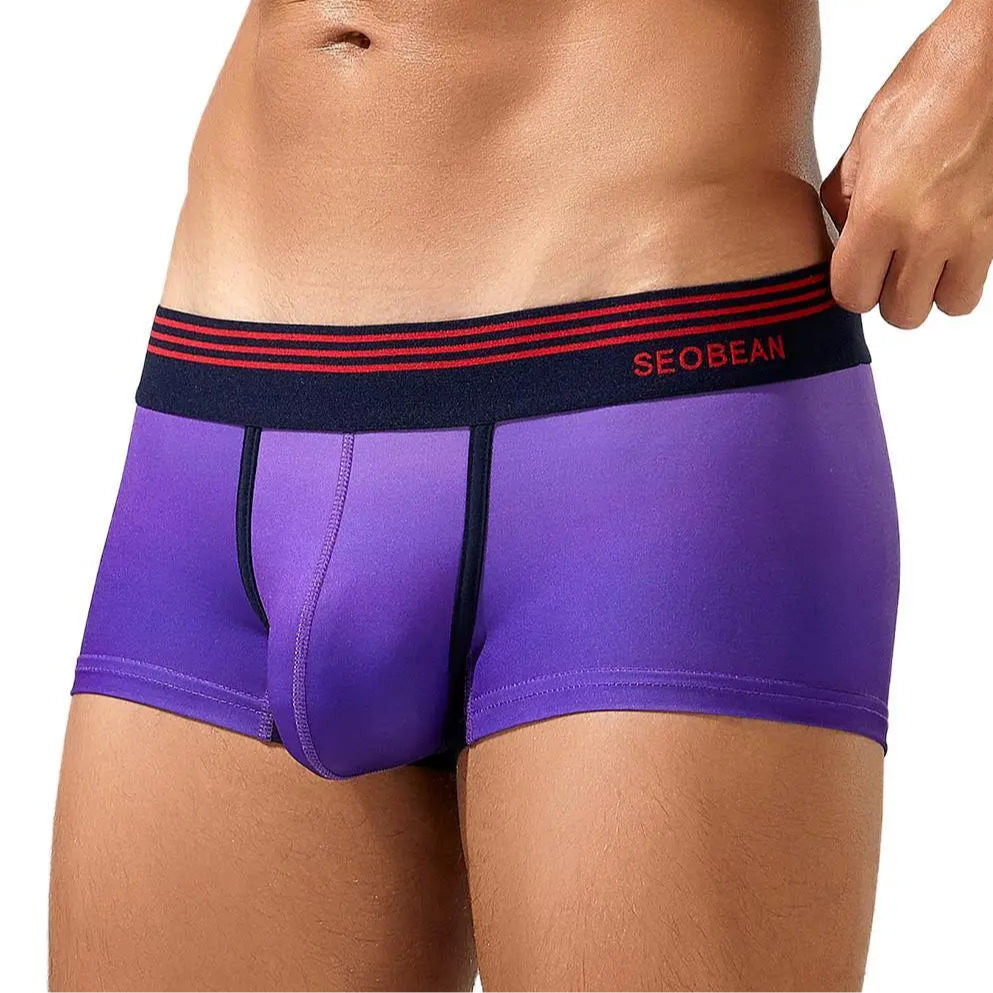 a hot man in purple SinWave Mini Panties - pridevoyageshop.com - gay men’s thongs, boxers, briefs and jockstraps