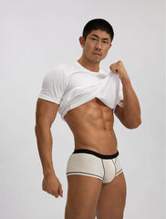 Men's Ribbed Rendezvous Mini Trunks