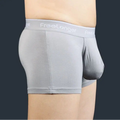 a man in light gray Men’s Monster Bulge Boxers - pridevoyageshop.com - gay men’s thongs, boxers, briefs and jockstraps