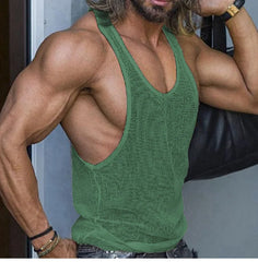 a sexy man in Green Marina Gossip Mesh Top - pridevoyageshop.com - gay men's fashion, clubwear, party outfit
