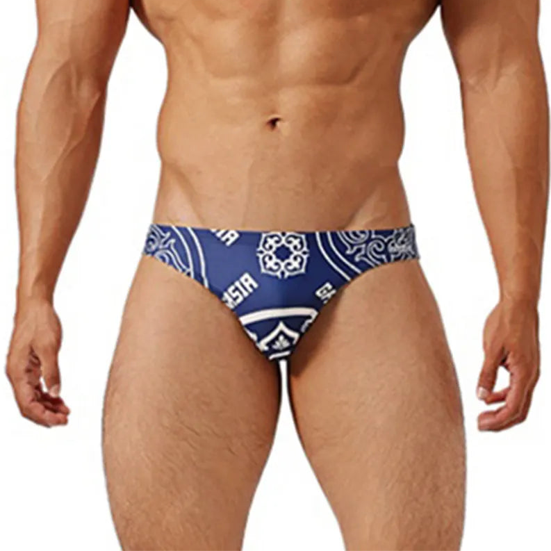 a sexy man in Men’s Prince of Persia Low Rise Swim Briefs - pridevoyageshop.com - gay men’s sexy swim briefs, trunks, board shorts, and bikinis