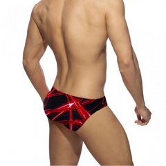 a sexy man in Men’s Redline Surge Swim Briefs - pridevoyageshop.com - gay men’s sexy swim briefs, trunks, board shorts, and bikinis