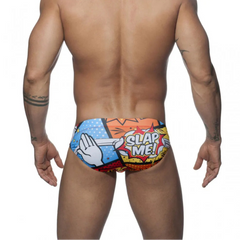 a sexy man in Men's Slap Me Swim Briefs - pridevoyageshop.com - gay men’s sexy swim briefs, trunks, board shorts, and bikinis