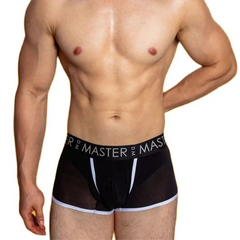 a sexy man in black DM See Me Boxer Briefs - pridevoyageshop.com - gay men’s thongs, boxers, briefs and jockstraps