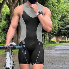 a sexy man in black Men’s Apex Contour Bodysuit – pridevoyageshop.com – gay men’s harness, lingerie and fetish wear
