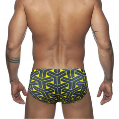 a sexy man in black Men’s Brickhouse Booty Swim Briefs - pridevoyageshop.com - gay men’s sexy swim briefs, trunks, board shorts, and bikinis