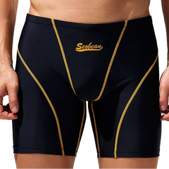 a sexy man in black Men’s Code Lock Speed Vortex Compression Swim Shorts – pridevoyageshop.com – gay men’s sexy swim briefs, trunks, board shorts, and bikinis
