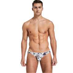a sexy man in black Men’s Prism Tease Swim Briefs - pridevoyageshop.com - gay men’s sexy swim briefs, trunks, board shorts, and bikinis