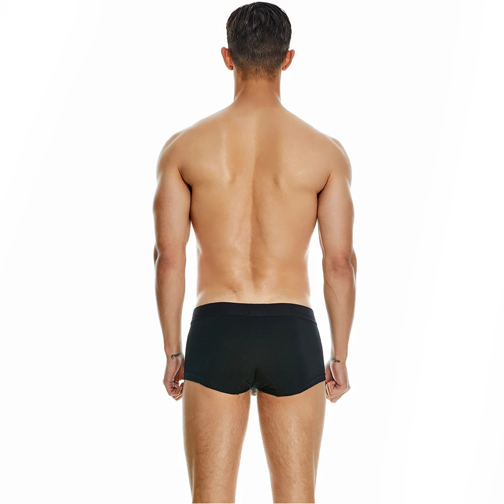 a sexy man in black Men’s Thirst Trap Classic Boxers - pridevoyageshop.com - gay men’s thongs, boxers, briefs and jockstraps
