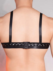 a sexy man in bubble Low Light Lurker Micro Crop - pridevoyageshop.com - gay men’s harness, lingerie and fetish wear