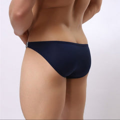 a sexy man in dark blue Brave Person Men’s Cruising Clasps Swim Briefs - pridevoyageshop.com - gay men’s sexy swim briefs, trunks, board shorts, and bikinis