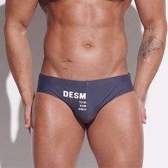 a sexy man in dark gray Men’s MVP Meatpack Swim Briefs - pridevoyageshop.com - gay men’s sexy swim briefs, trunks, board shorts, and bikinis