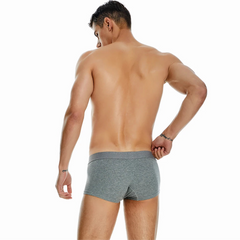 a sexy man in dark gray Men’s Thirst Trap Classic Boxers - pridevoyageshop.com - gay men’s thongs, boxers, briefs and jockstraps