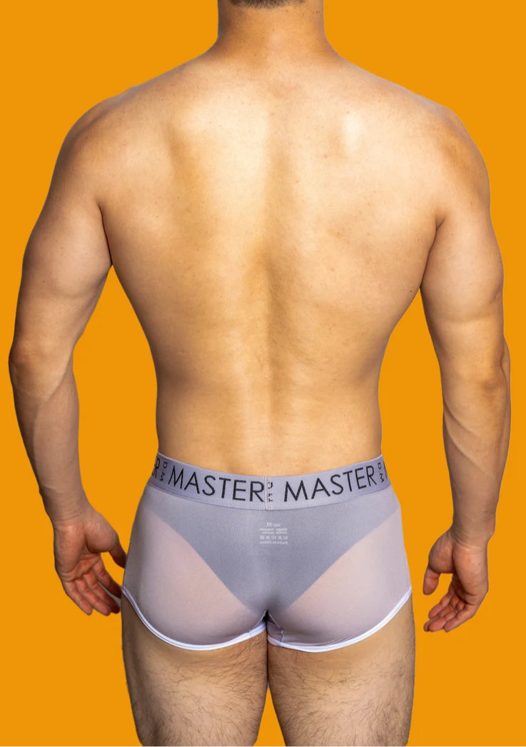 a sexy man in gray DM See Me Boxer Briefs - pridevoyageshop.com - gay men’s thongs, boxers, briefs and jockstraps