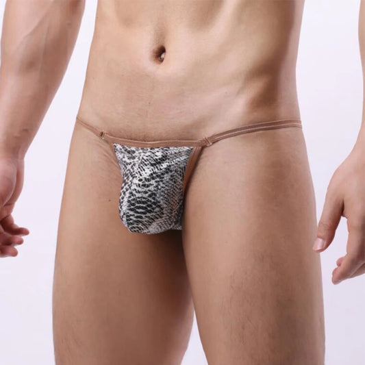 a sexy man in gray Men’s Venom Lust Thong - pridevoyageshop.com - gay men’s thongs, boxers, briefs and jockstraps