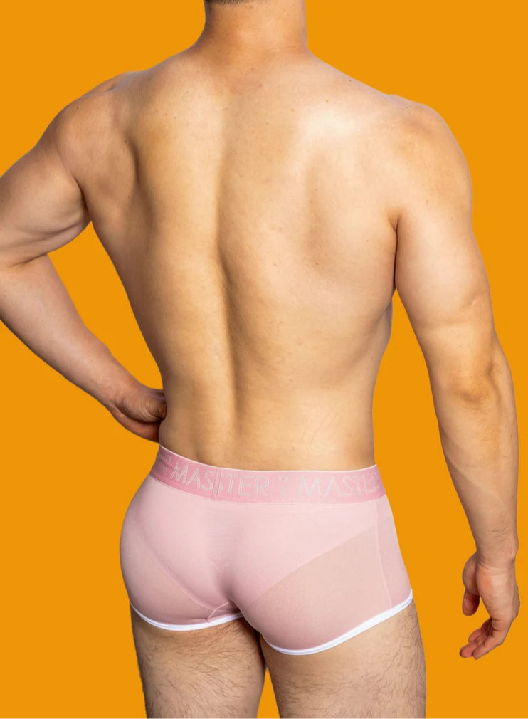a sexy man in pink DM See Me Boxer Briefs - pridevoyageshop.com - gay men’s thongs, boxers, briefs and jockstraps