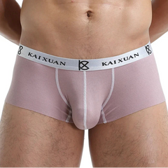 a sexy man in pink Mens Seamless Chroma Mini Trunks - pridevoyageshop.com - gay men’s thongs, boxers, briefs and jockstraps