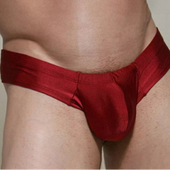 a sexy man in red Men’s Booty Drop Low-Rise Swim Briefs - pridevoyageshop.com - gay men’s sexy swim briefs, trunks, board shorts, and bikinis
