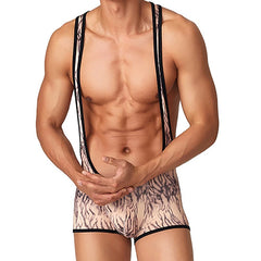 a sexy man in skin The Predator Singlet – pridevoyageshop.com – gay men’s harness, lingerie and fetish wear