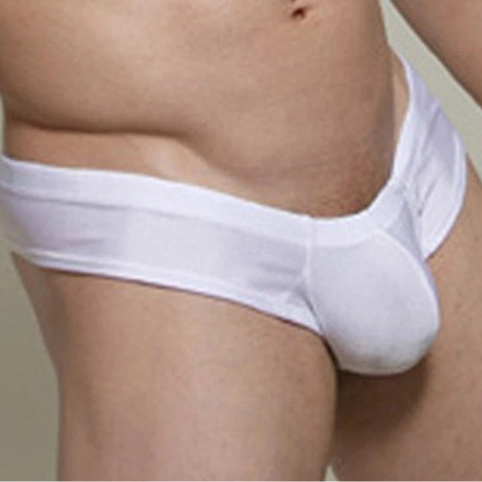 a sexy man in white Men’s Booty Drop Low-Rise Swim Briefs - pridevoyageshop.com - gay men’s sexy swim briefs, trunks, board shorts, and bikinis2