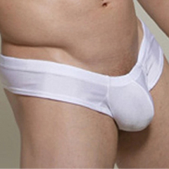 a sexy man in white Men’s Booty Drop Low-Rise Swim Briefs - pridevoyageshop.com - gay men’s sexy swim briefs, trunks, board shorts, and bikinis2