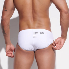 a sexy man in white Men’s MVP Meatpack Swim Briefs - pridevoyageshop.com - gay men’s sexy swim briefs, trunks, board shorts, and bikinis
