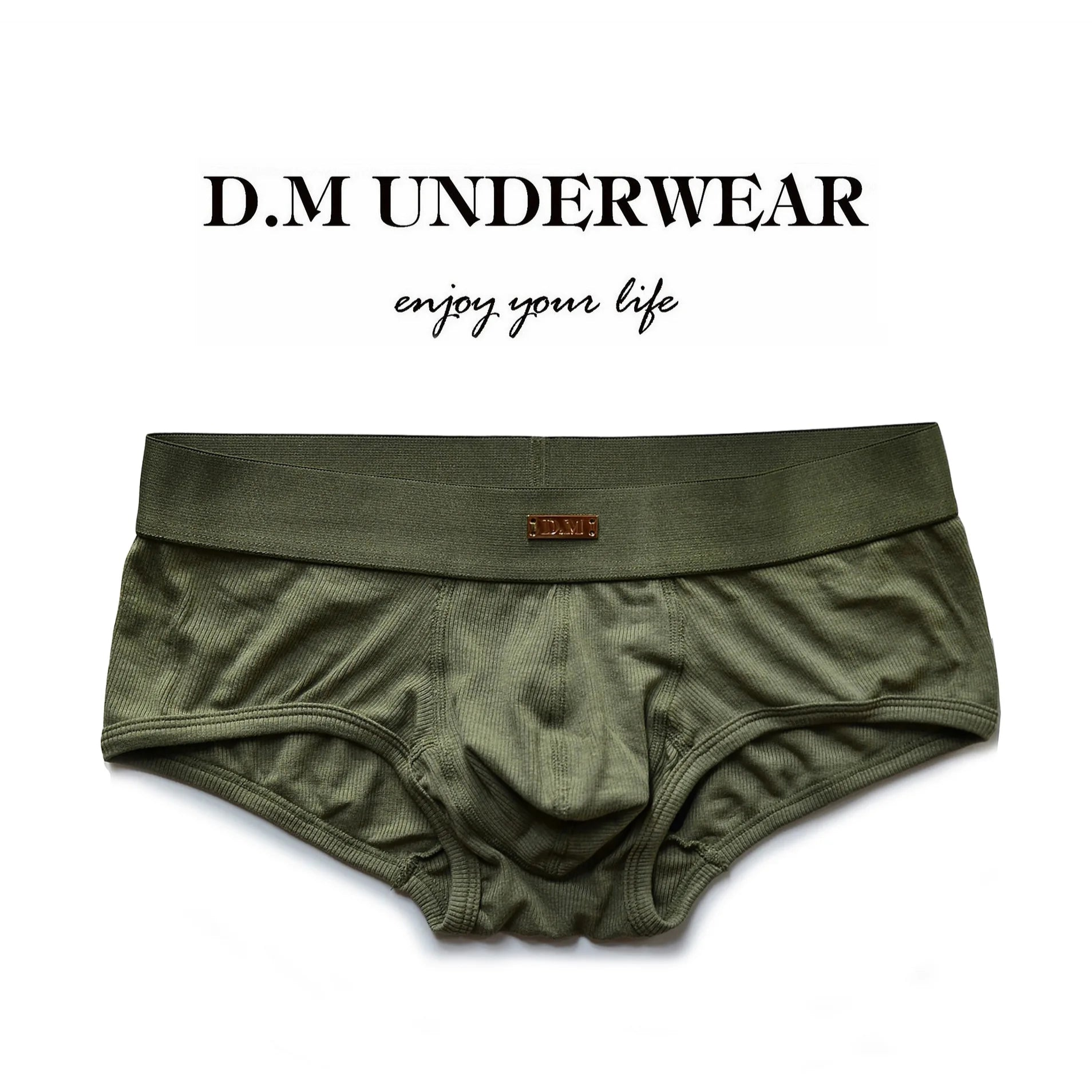 army green DM Pose Boxer Briefs - pridevoyageshop.com - gay men’s thongs, boxers, briefs and jockstraps