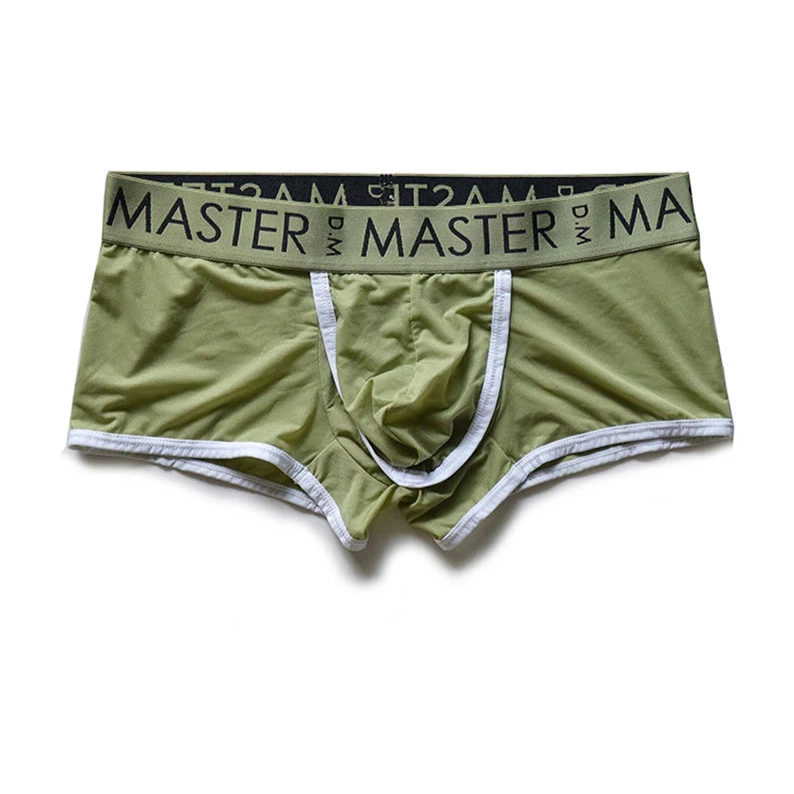 army green DM See Me Boxer Briefs - pridevoyageshop.com - gay men’s thongs, boxers, briefs and jockstraps