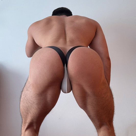 a sexy gay man in The Bad Ass Splitter Jockstrap -  - pridevoyageshop.com - gay men’s underwear and activewear