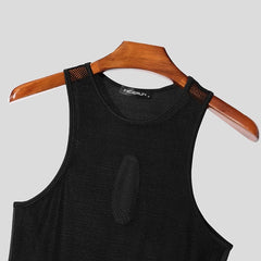 black Anonymous Mesh Thong Body – pridevoyageshopcom – gay mens clubwear mesh tanks crop tops fashion tops partywear activewear