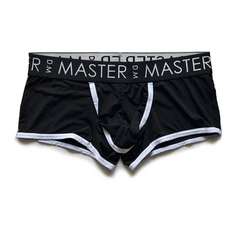 black DM See Me Boxer Briefs - pridevoyageshop.com - gay men’s thongs, boxers, briefs and jockstraps