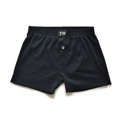 black DM Untamed Button-Up Boxer Shorts - pridevoyageshop.com - gay men’s thongs, boxers, briefs and jockstraps