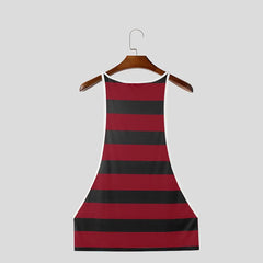 black Daddys DeepCut Stringer Tanks – pridevoyageshopcom – gay mens clubwear mesh tanks crop tops fashion tops partywear activewear