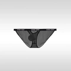 black Men’s AEEE YEEE Peek-a-Boo Brief - pridevoyageshop.com - gay men’s thongs, boxers, briefs and jockstraps