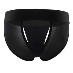 black Men's Backdoor Open Butt Briefs - pridevoyageshop.com - gay men’s thongs, boxers, briefs and jockstraps
