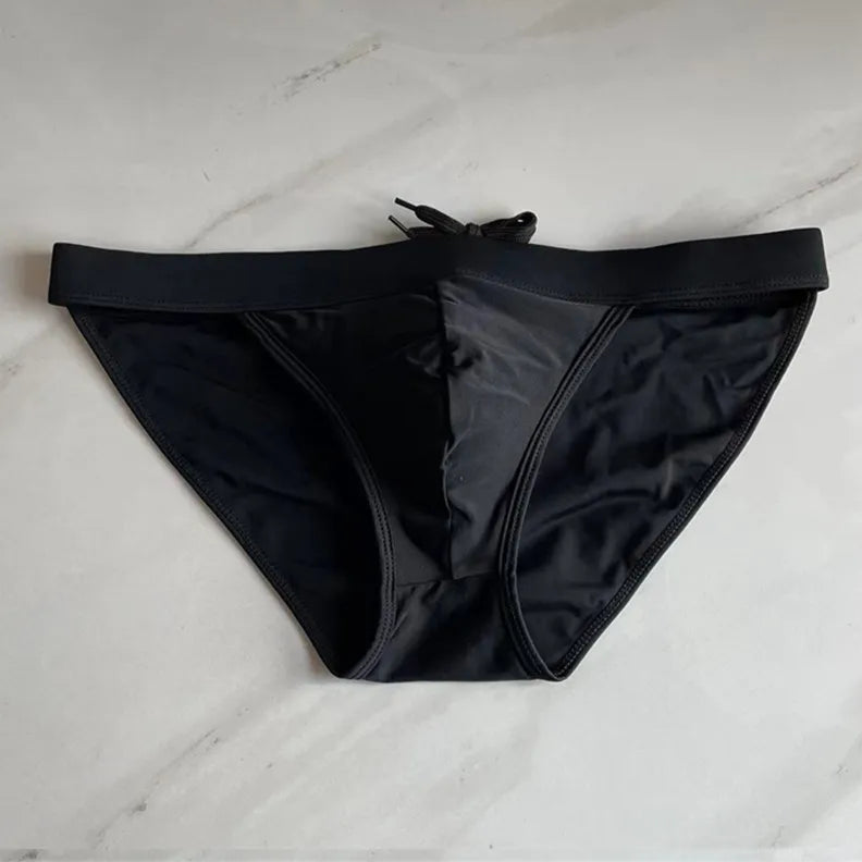 black Men’s Clean Slate Swim Briefs - pridevoyageshop.com - gay men’s sexy swim briefs, trunks, board shorts, and bikinis