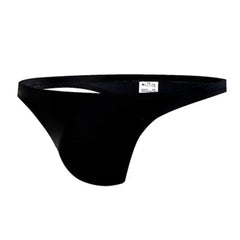 black Men’s Fire Island Cabana Swim Bikini Thong – pridevoyageshop.com – gay men’s sexy swim briefs, trunks, board shorts, and bikinis