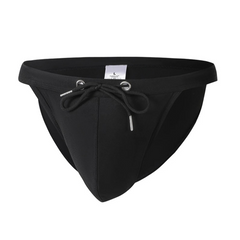 black Men’s Wet Package Micro Swim Briefs - pridevoyageshop.com - gay men’s sexy swim briefs, trunks, board shorts, and bikinis