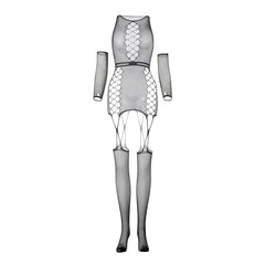 black Trade Route Suspender Bodystocking - pridevoyageshop.com - gay men’s harness, lingerie and fetish wear