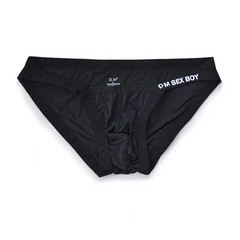 black man DM Men’s “Sex Boy” Strapped Brief - pridevoyageshop.com - gay men’s thongs, boxers, briefs and jockstraps