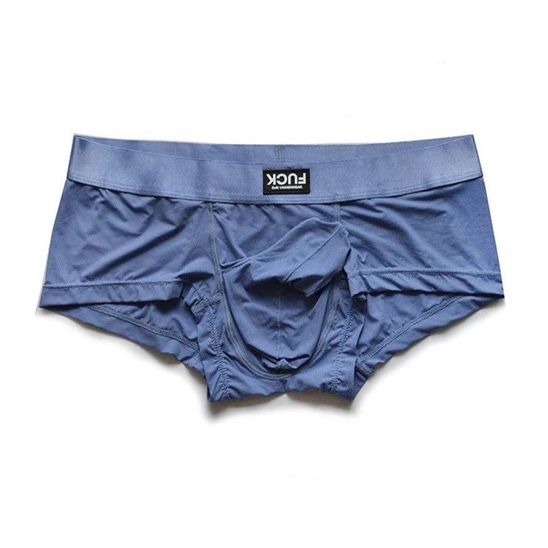blue DM Elephant in the Room Boxer Briefs - pridevoyageshop.com - gay men’s thongs, boxers, briefs and jockstraps