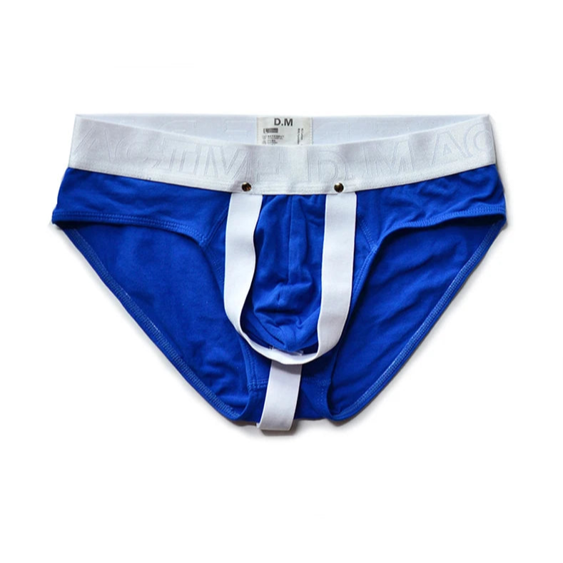 blue DM Men’s Bulge Bandage Brief - pridevoyageshop.com - gay men’s thongs, boxers, briefs and jockstraps