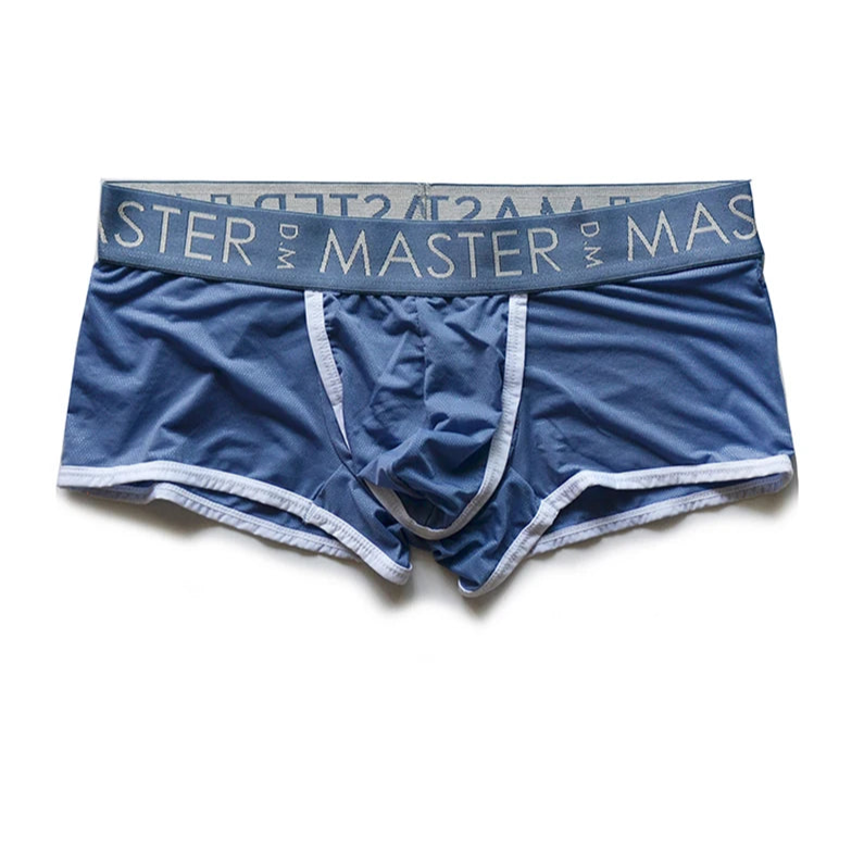 blue DM See Me Boxer Briefs - pridevoyageshop.com - gay men’s thongs, boxers, briefs and jockstraps