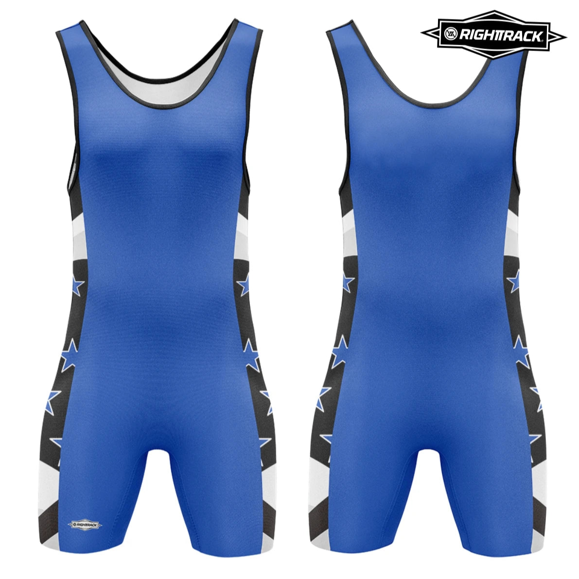 blue Men's Starline Wrestling Singlet from Pridevoyageshop