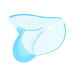 blue Men’s Ultra-Sheer One-Piece Brief - pridevoyageshop.com - gay men’s thongs, boxers, briefs and jockstraps